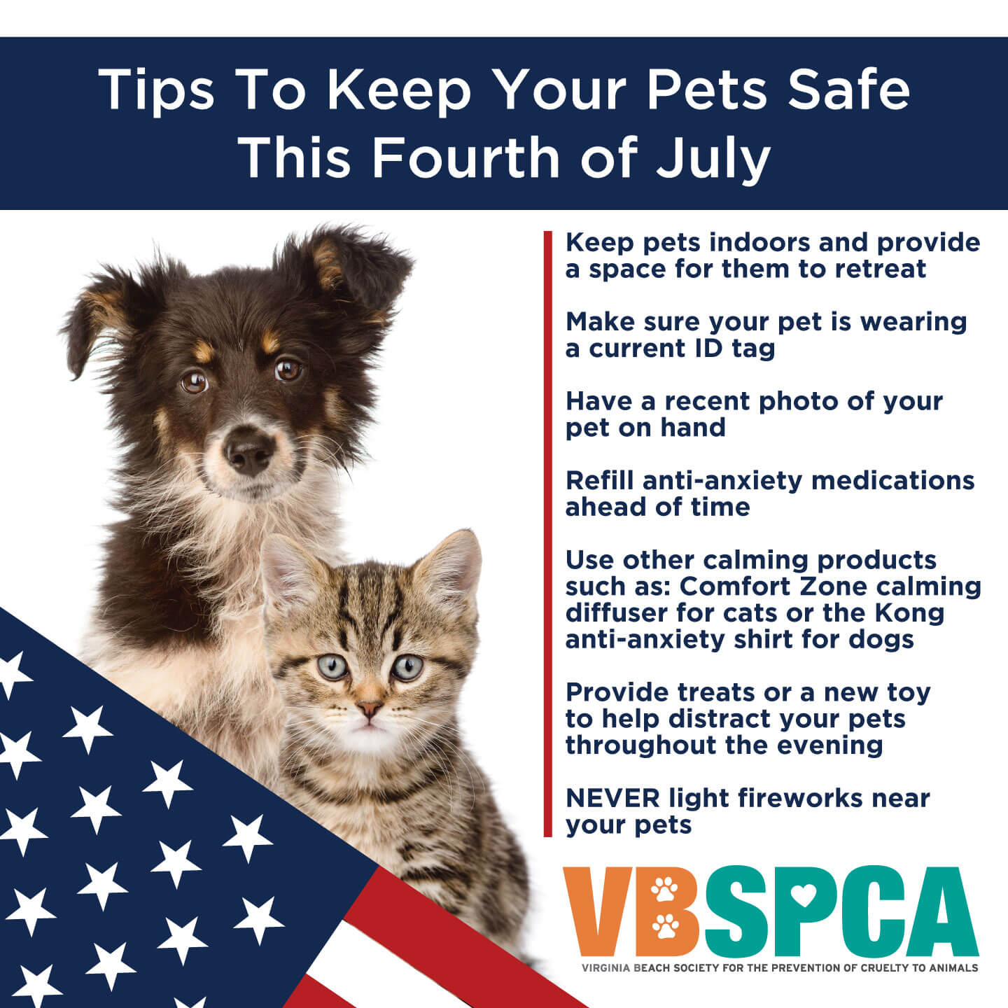 how to keep dog calm during foruth of july